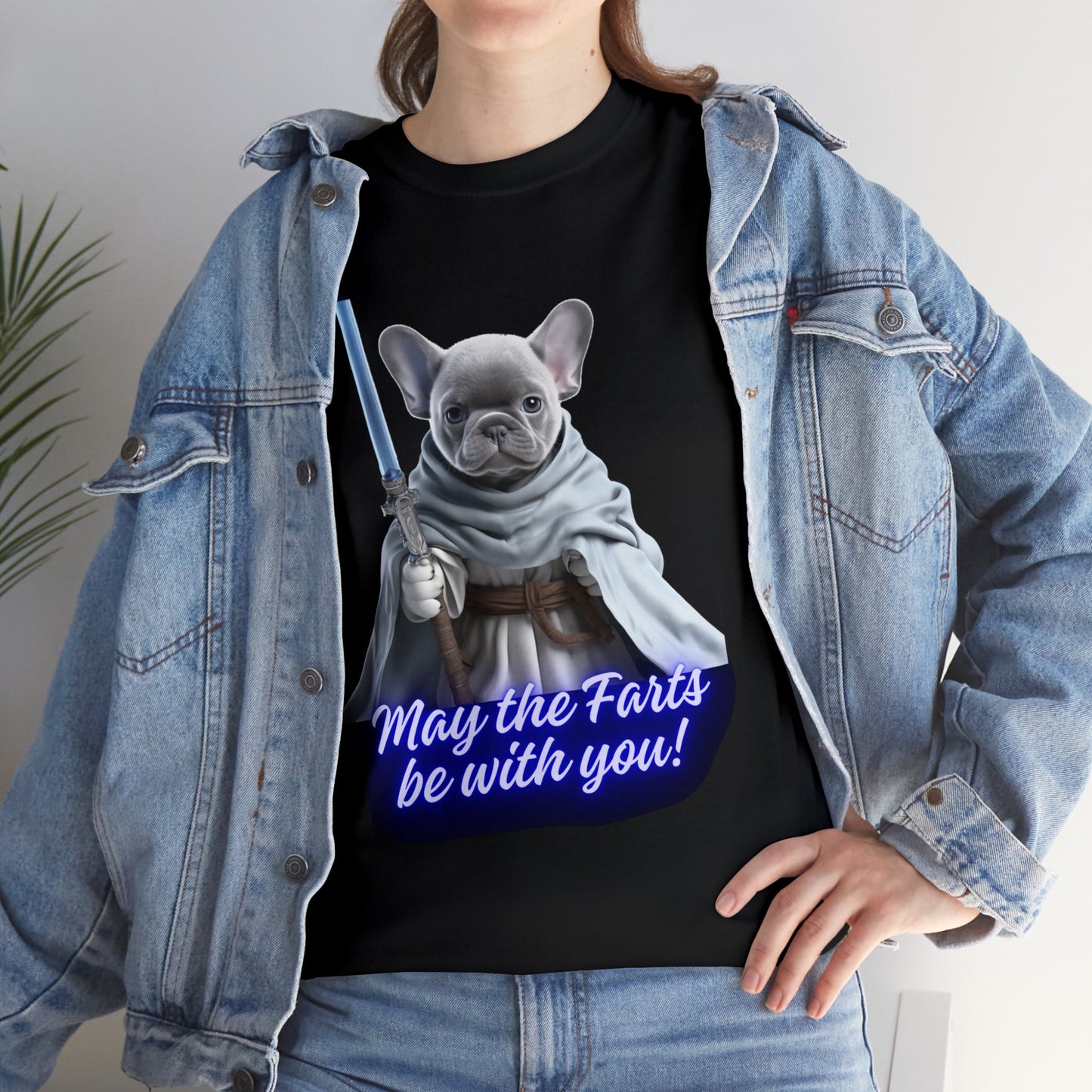 Cute Frenchie Star Wars - T-Shirt