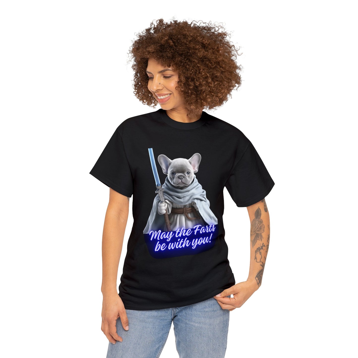 Cute Frenchie Star Wars - T-Shirt