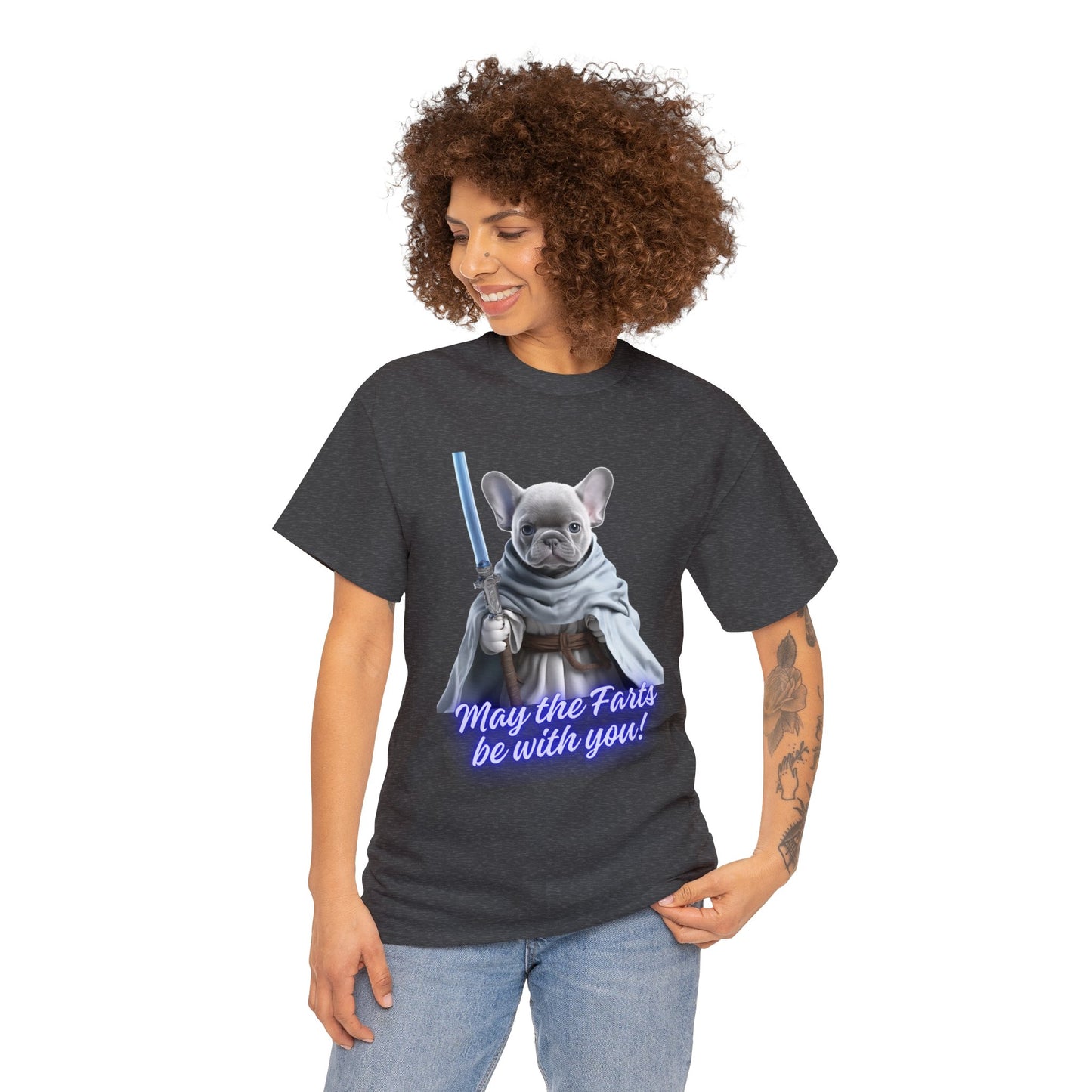 Cute Frenchie Star Wars - T-Shirt