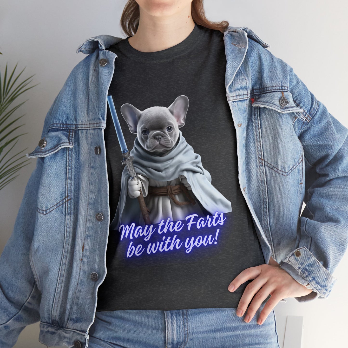 Cute Frenchie Star Wars - T-Shirt