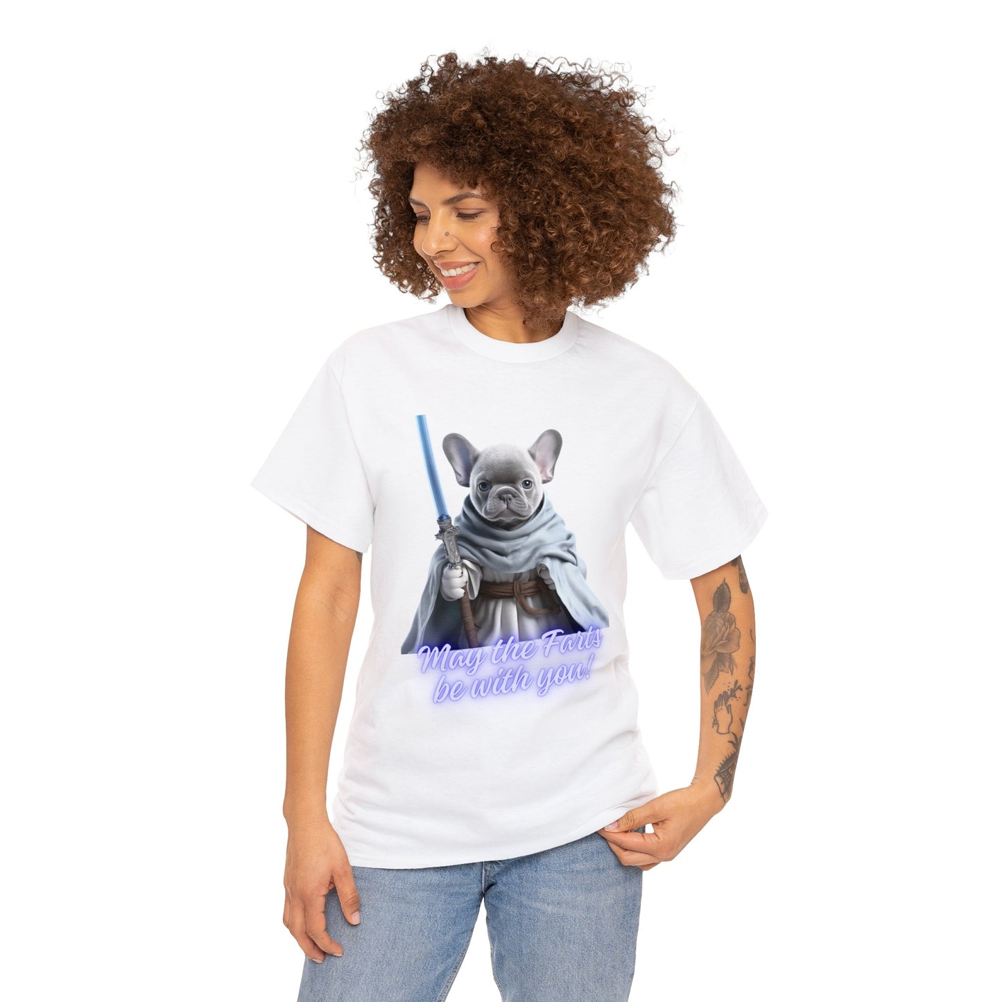 Cute Frenchie Star Wars - T-Shirt