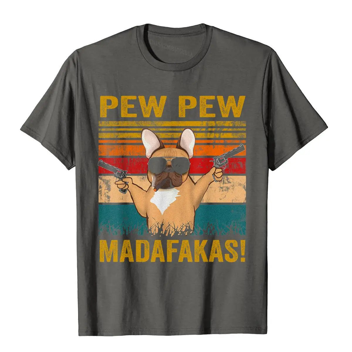 Pew Pew French Bulldog T-Shirt