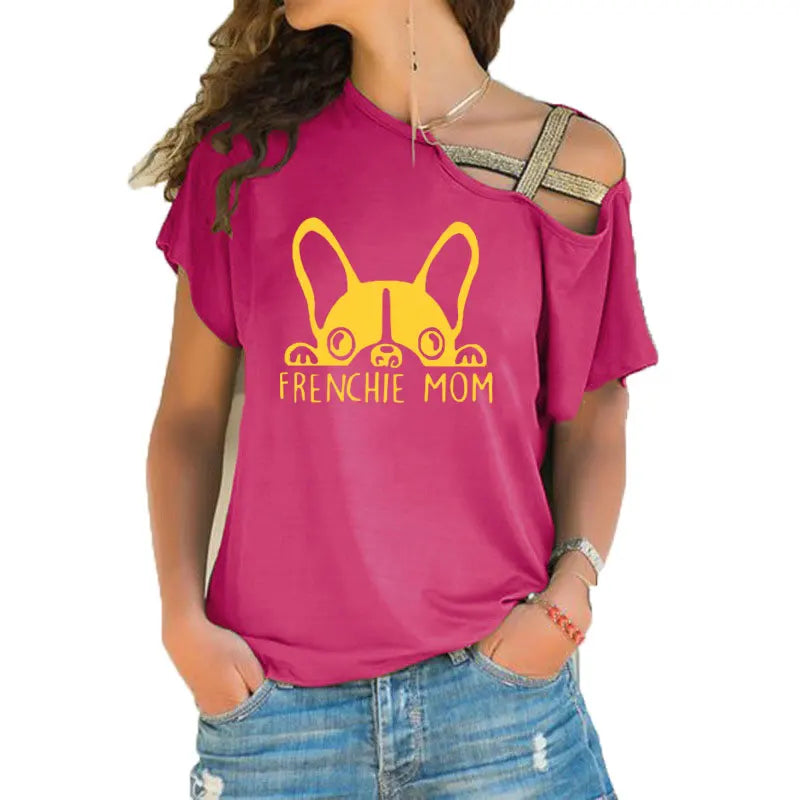 Frenchie Mom Summer Fashion T-Shirt