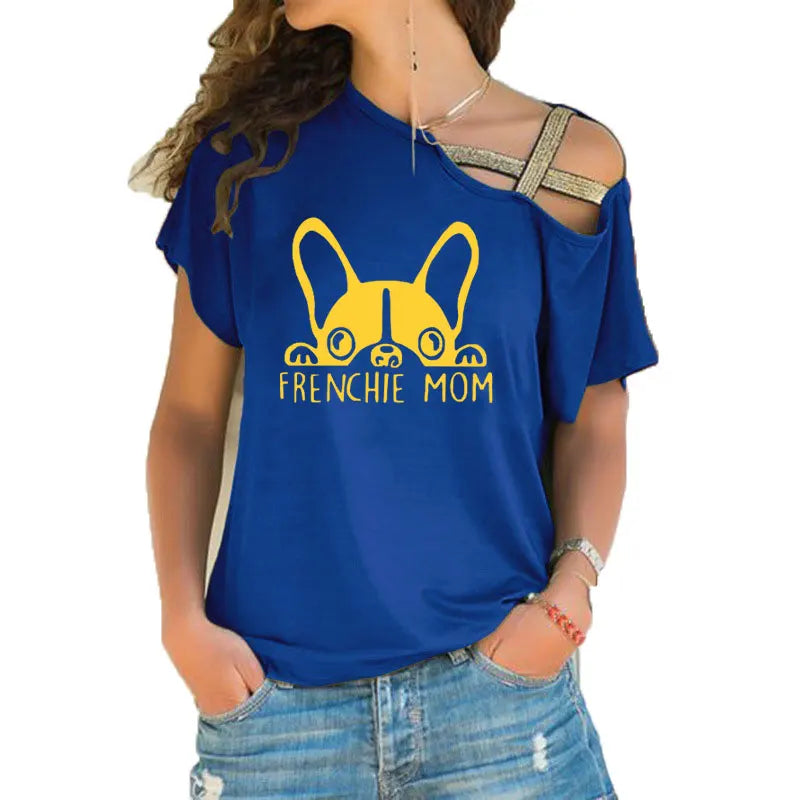 Frenchie Mom Summer Fashion T-Shirt