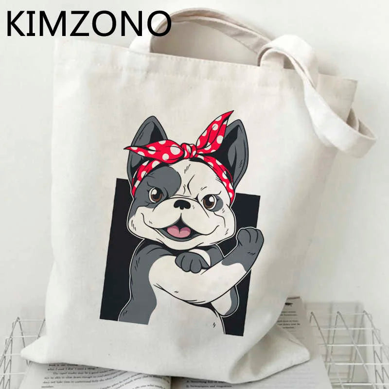 Frenchie Shopping Bag