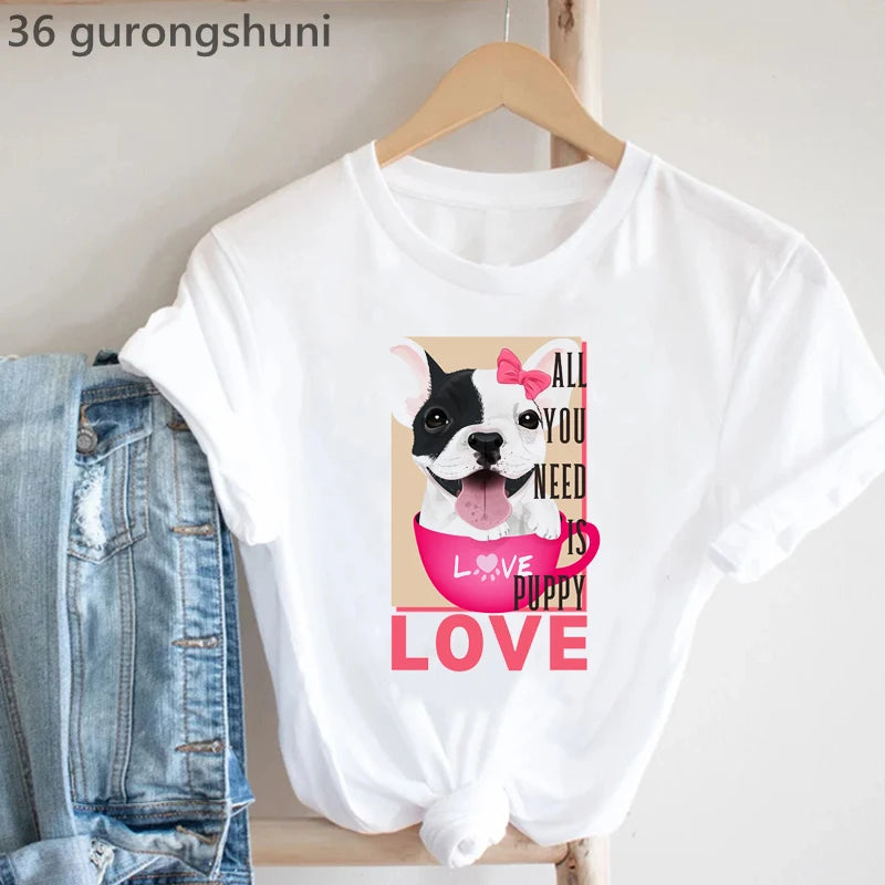 I Heart Frenchie T-Shirts